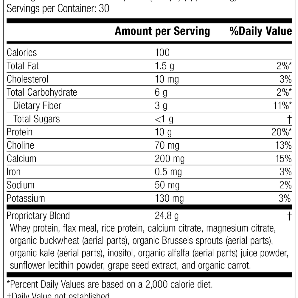 
                  
                    SP Complete®, 28 Ounces, Rev 17 Supplement Facts
                  
                