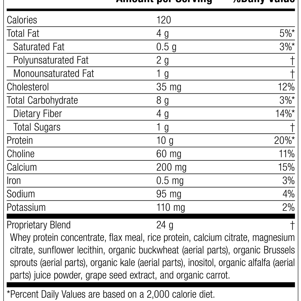 
                  
                    SP Complete® Vanilla, 23 oz., Supplement Facts
                  
                