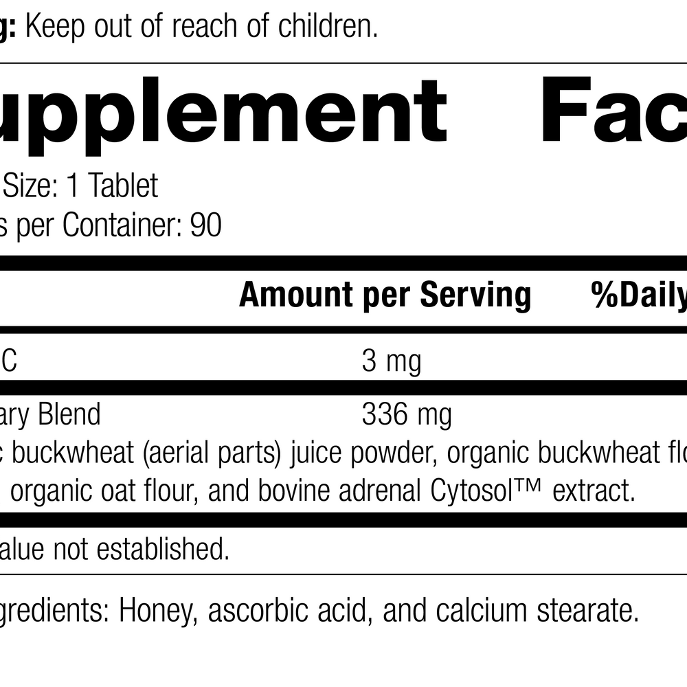 
                  
                    Cyruta®, 90 Tablets, Rev 19 Supplement Facts
                  
                