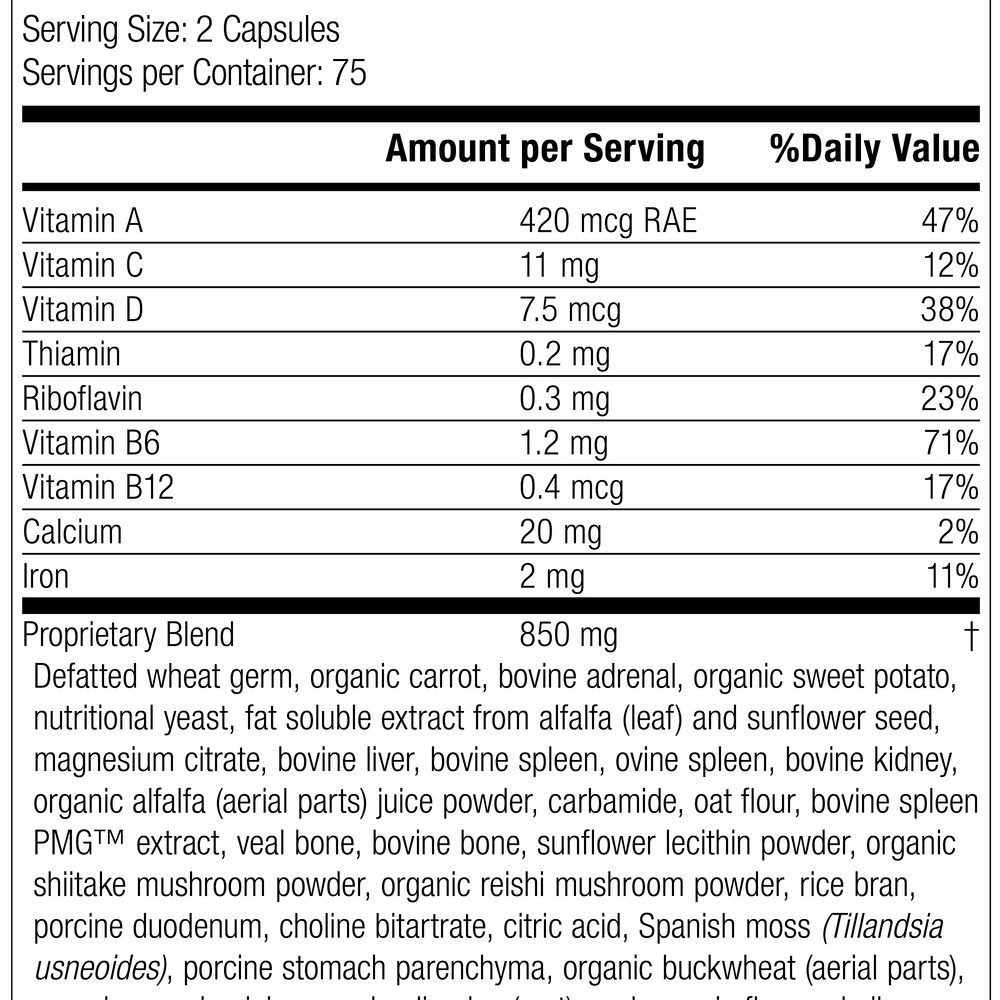 
                  
                    4030 Catalyn with Iron R15 Supplement Facts
                  
                