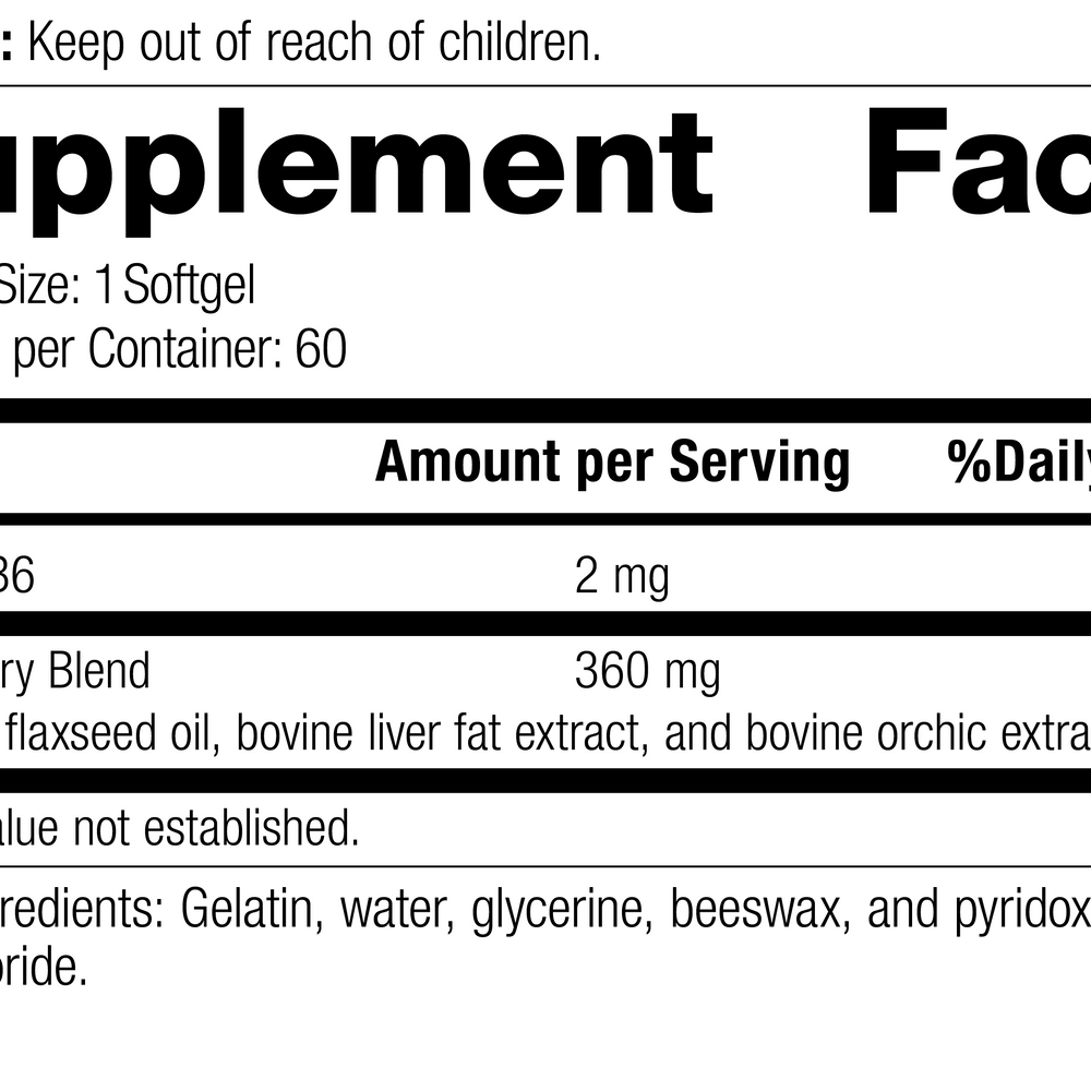
                  
                    Flax Oil Plus, formerly known as Cataplex® F, Rev 18 Supplement Facts
                  
                