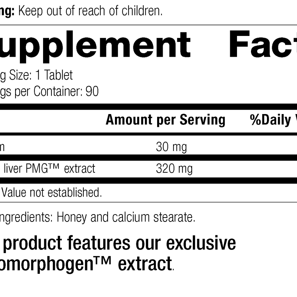 
                  
                    Heptrophin PMG 4775 - Rev 15 Supplement Facts
                  
                