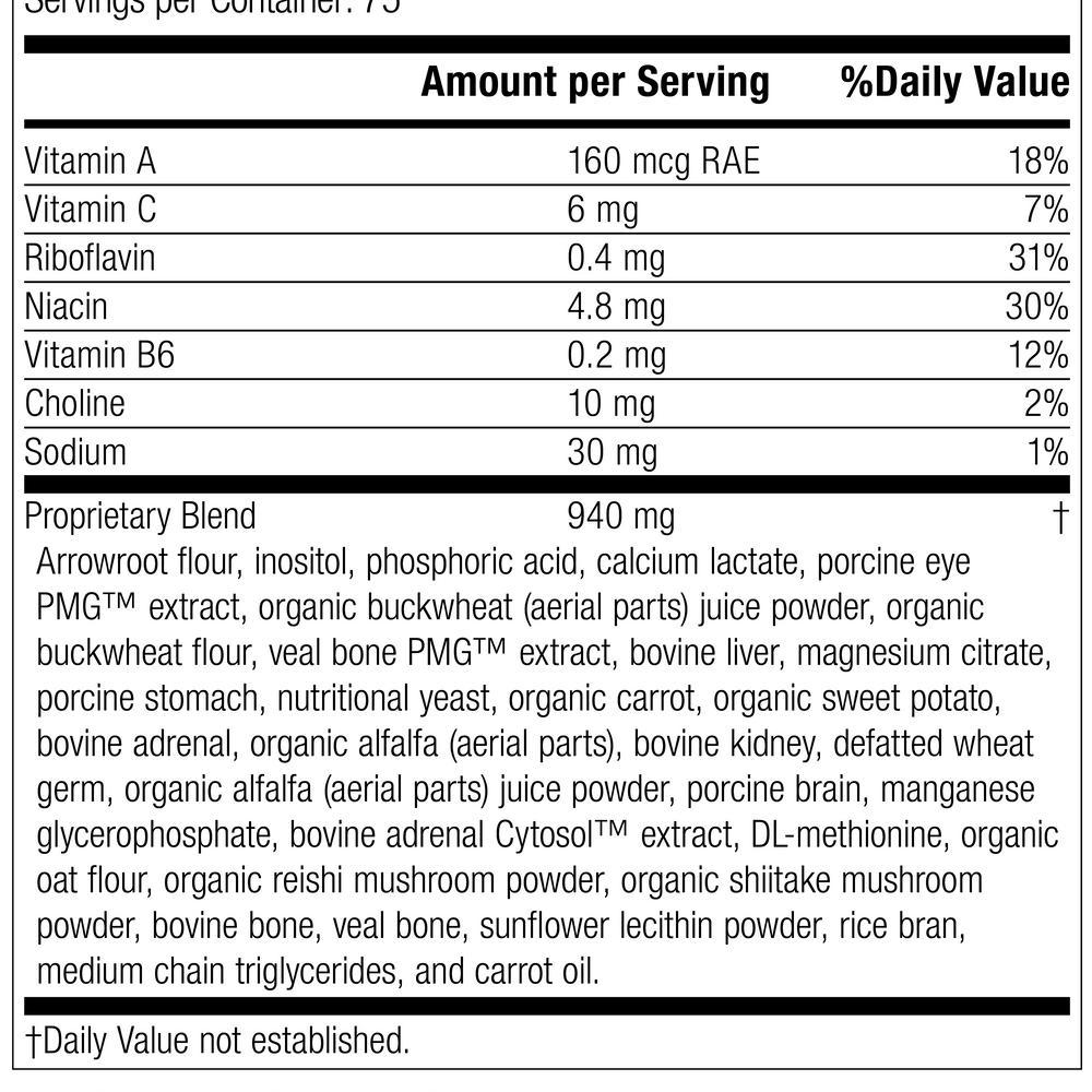 
                  
                    Eyeplex®, 150 Capsules, Rev 33 Supplement Facts
                  
                