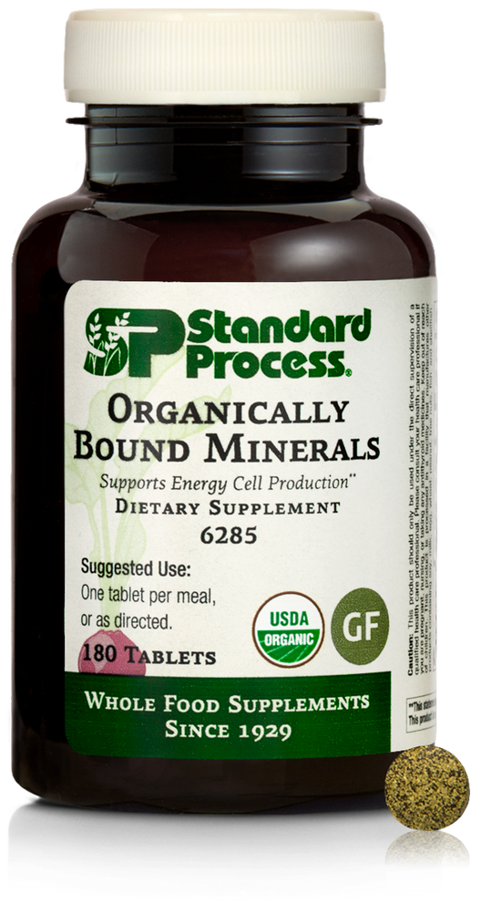 Organically Bound Minerals, 180 Tablets