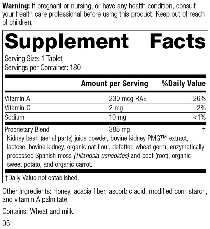 
                  
                    7120 Renafood R04 Supplement Facts
                  
                
