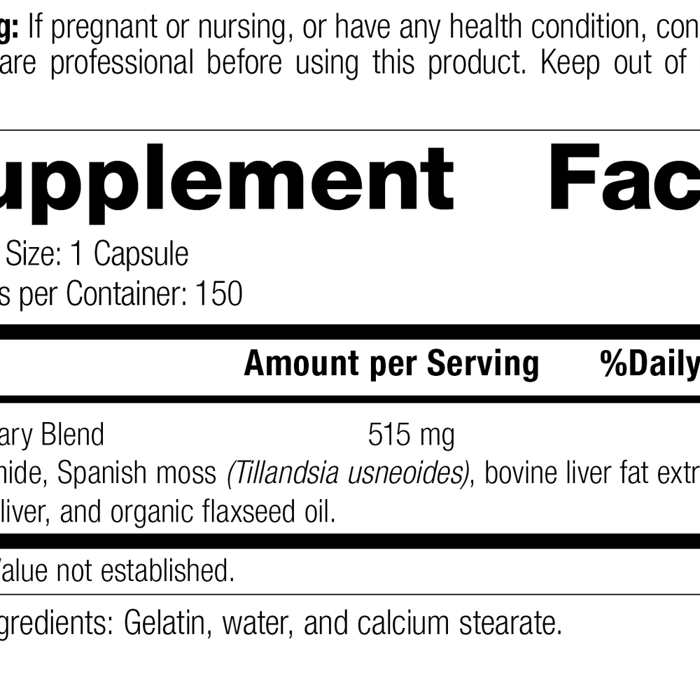 
                  
                    Super-EFF®, 150 Capsules, Rev 10 Supplement Facts
                  
                