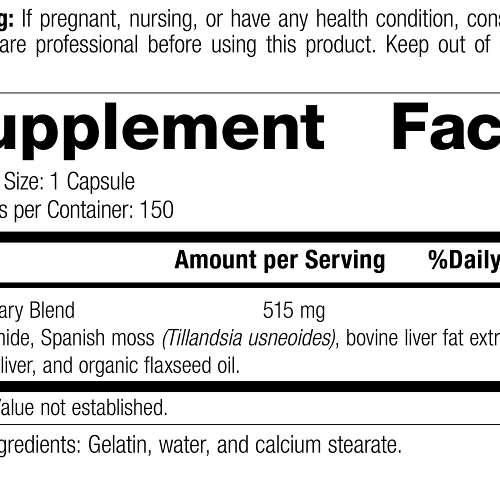 
                  
                    Super-EFF®, 150 Capsules, Rev 10 Supplement Facts
                  
                