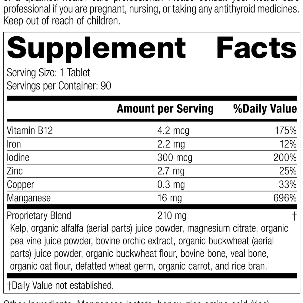
                  
                    Trace Minerals-B12 R11 90 Tablets Label Image
                  
                