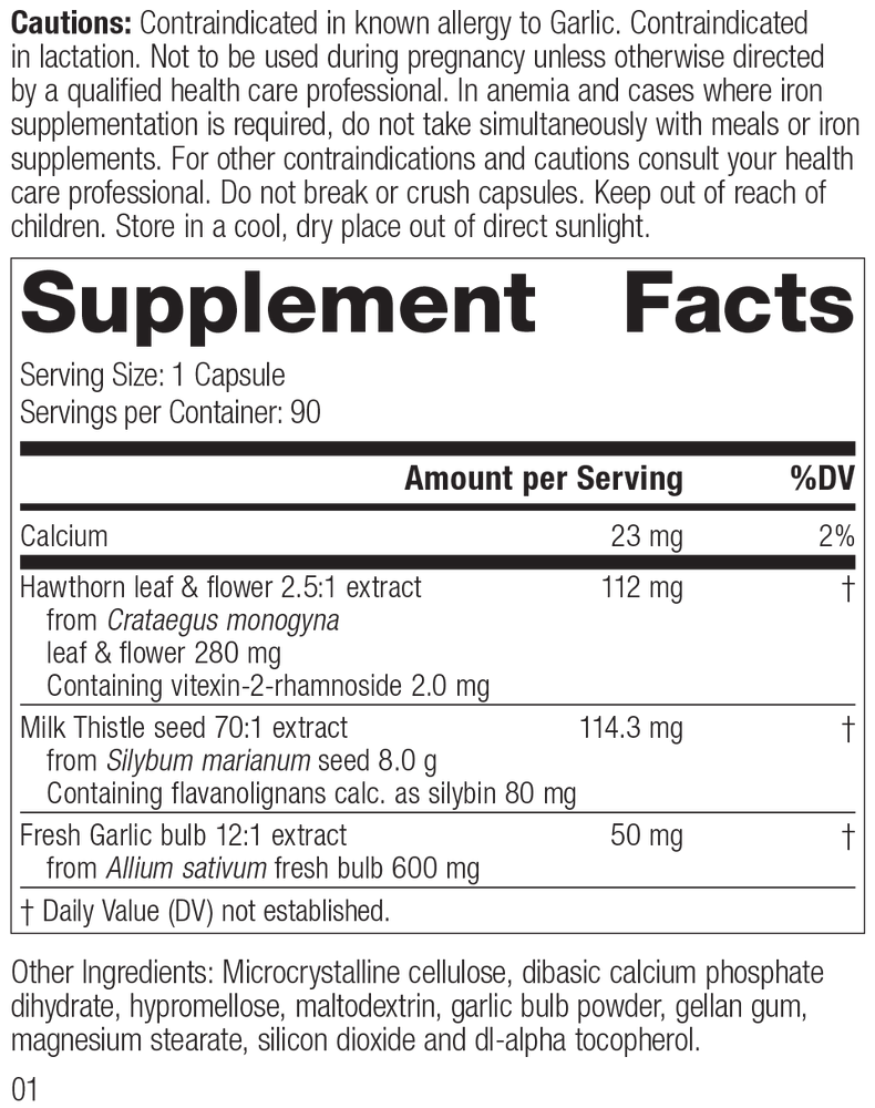 
                  
                    ChelaCo, 90 Capsules, Rev 01 Supplement Facts
                  
                