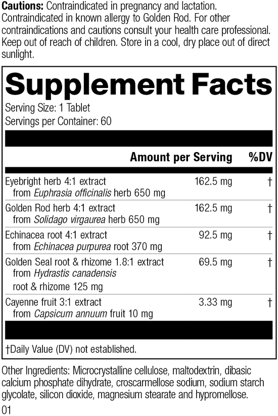 Rev 01 Supplement Facts Image